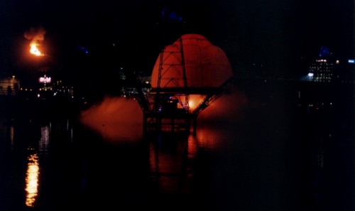 Olivais Dock and Acqua Matrix balloon