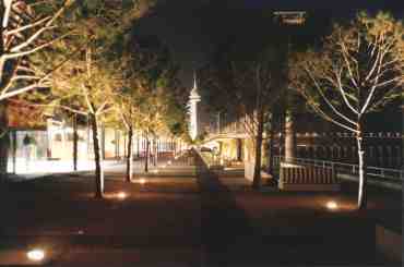 Waterfront next to Garcia de Orta gardens